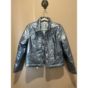 J. society New York metallic jacket